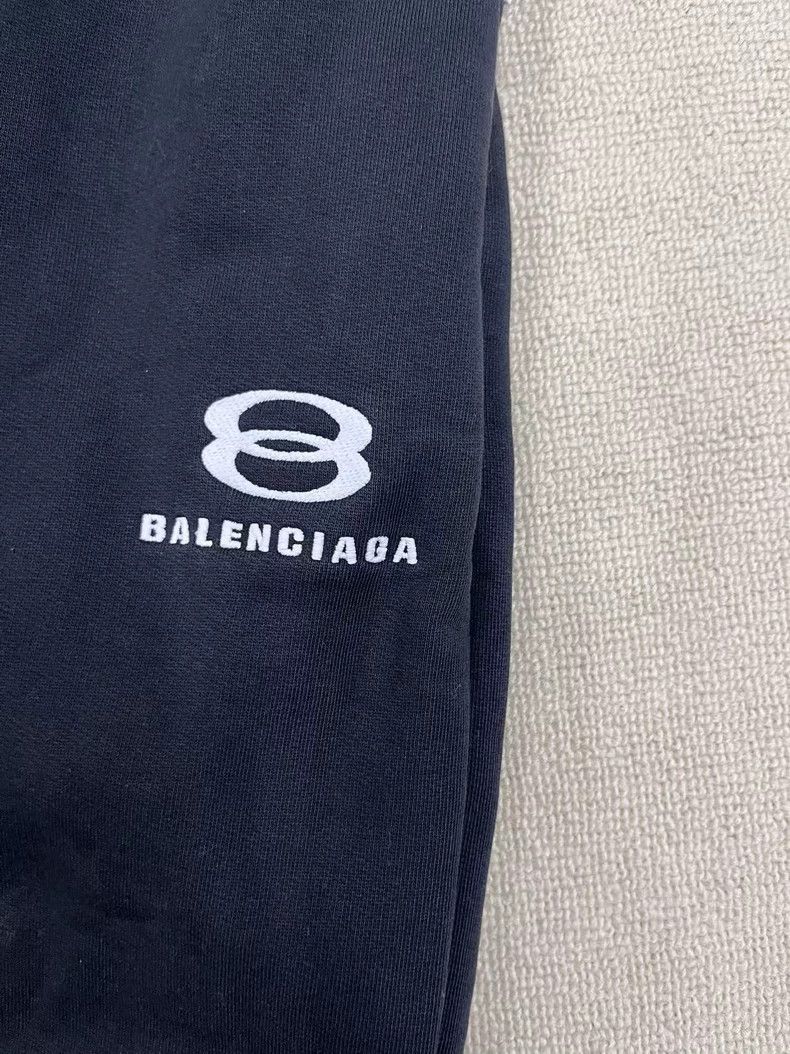 Balenciaga Balenciaga size XS Logo letter printed raw edge casual pan Size 23" - 3 Thumbnail