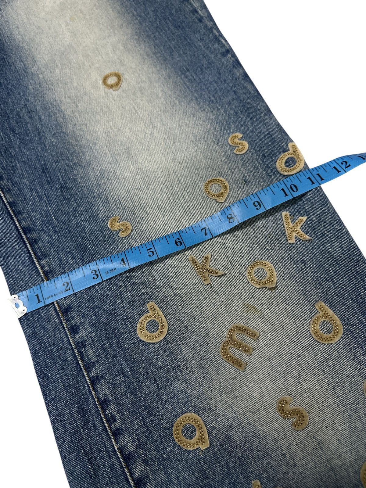 Kapital Baggy A K A D E M I K S Light Washed Denim. Size US 36 / EU 52 - 6 Thumbnail
