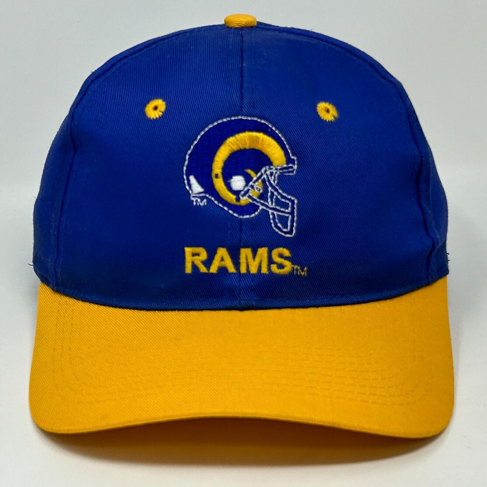 Vintage Vintage 90s Los Angeles LA Rams Hat Baseball Cap Blue NFL Size ONE SIZE - 1 Thumbnail