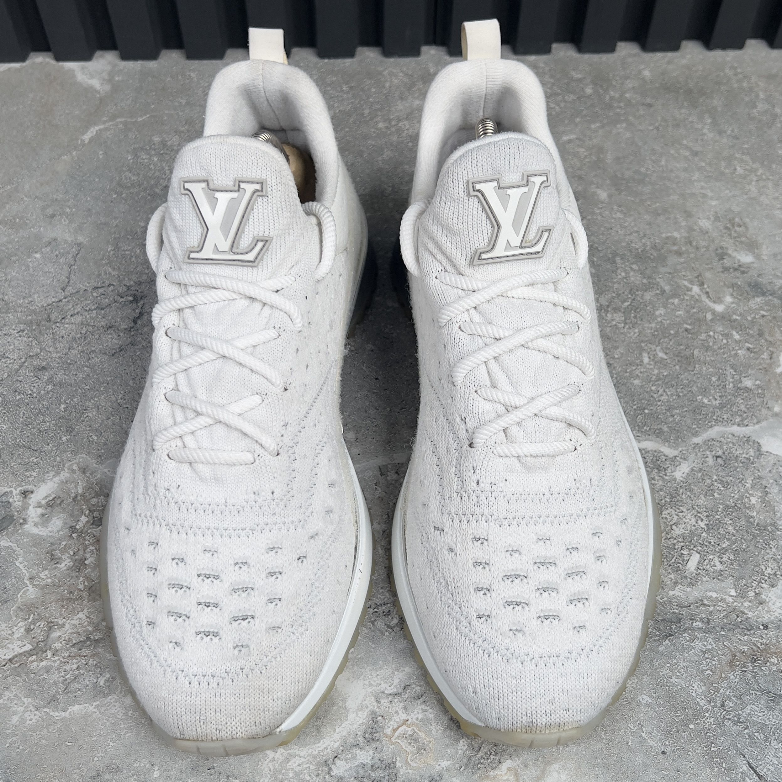 Louis Vuitton Louis Vuitton V.N.R. Logo Sneakers Knit Fabric Size US 8 / EU 41 - 5 Thumbnail