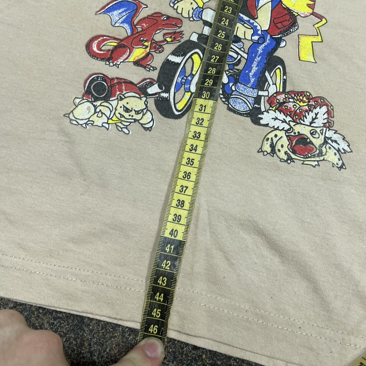 Vintage Vintage Y2K Pokemon Graphic Tee Sun Faded Streetwear Baggy S Size S / US 4 / IT 40 - 8 Thumbnail