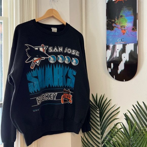 San jose sharks crewneck deals