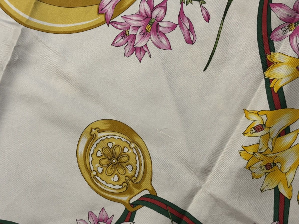 Gucci Gucci Flora GG silk scarf Size ONE SIZE - 9 Thumbnail