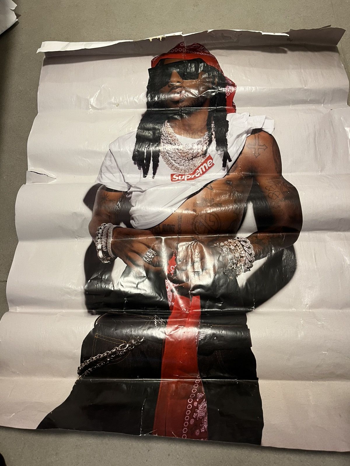 Supreme Supreme x NBA YoungBoy Poster Ad | Grailed