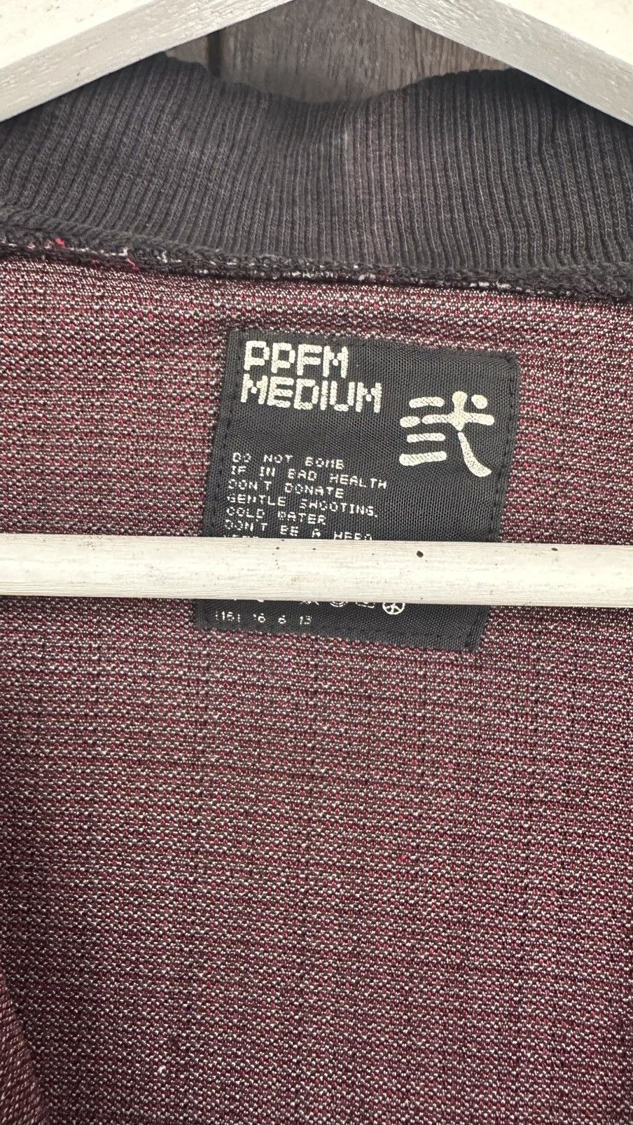 PPFM PPFM zipper Pullover Sweater Size US S / EU 44-46 / 1 - 4 Thumbnail