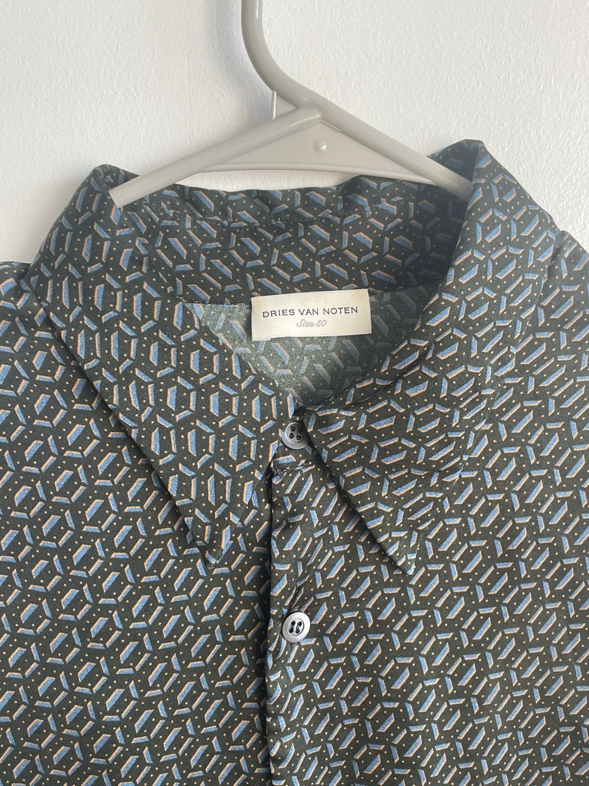 Dries Van Noten Dries Van Noten Viscose Button Up Shirt Size US M / EU 48-50 / 2 - 2 Thumbnail
