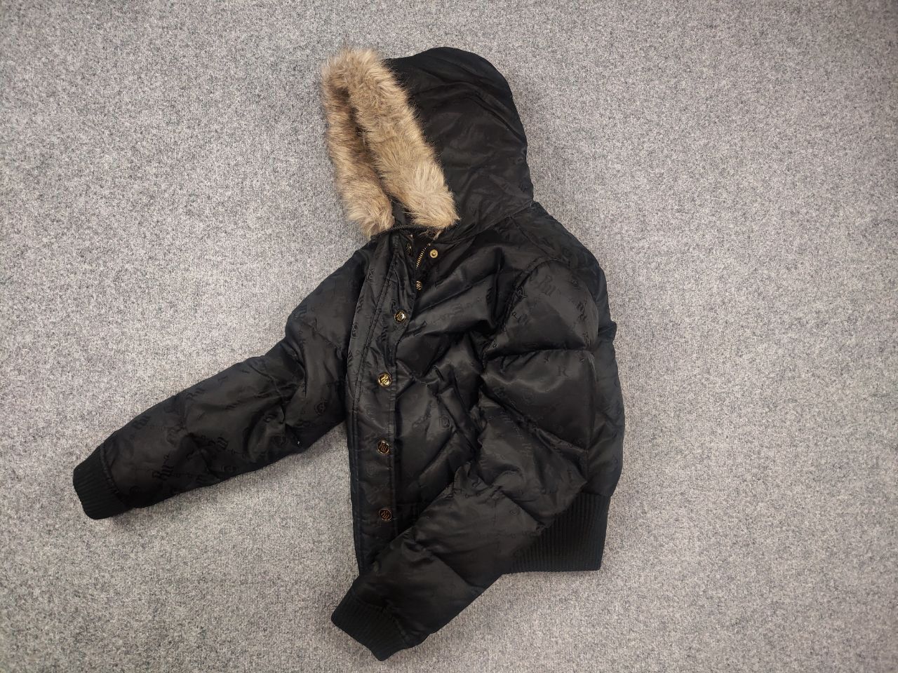 Rocawear Vintage y2k Rocawear Black Japan Fur Cropped Jacket LGB Size US S / EU 44-46 / 1 - 10 Thumbnail