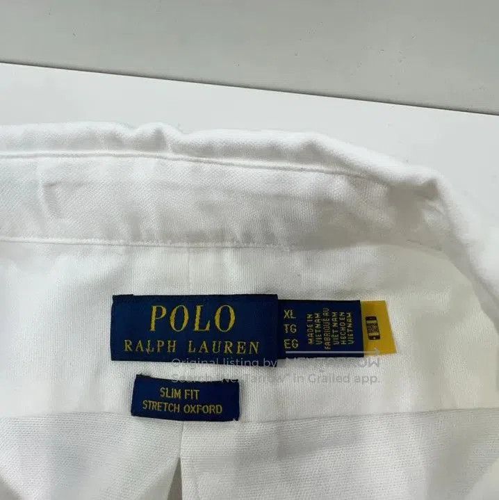 Polo Ralph Lauren Polo Ralph Lauren FW22 Solid Logo Embroidered Button. Size US XL / EU 56 / 4 - 4 Thumbnail