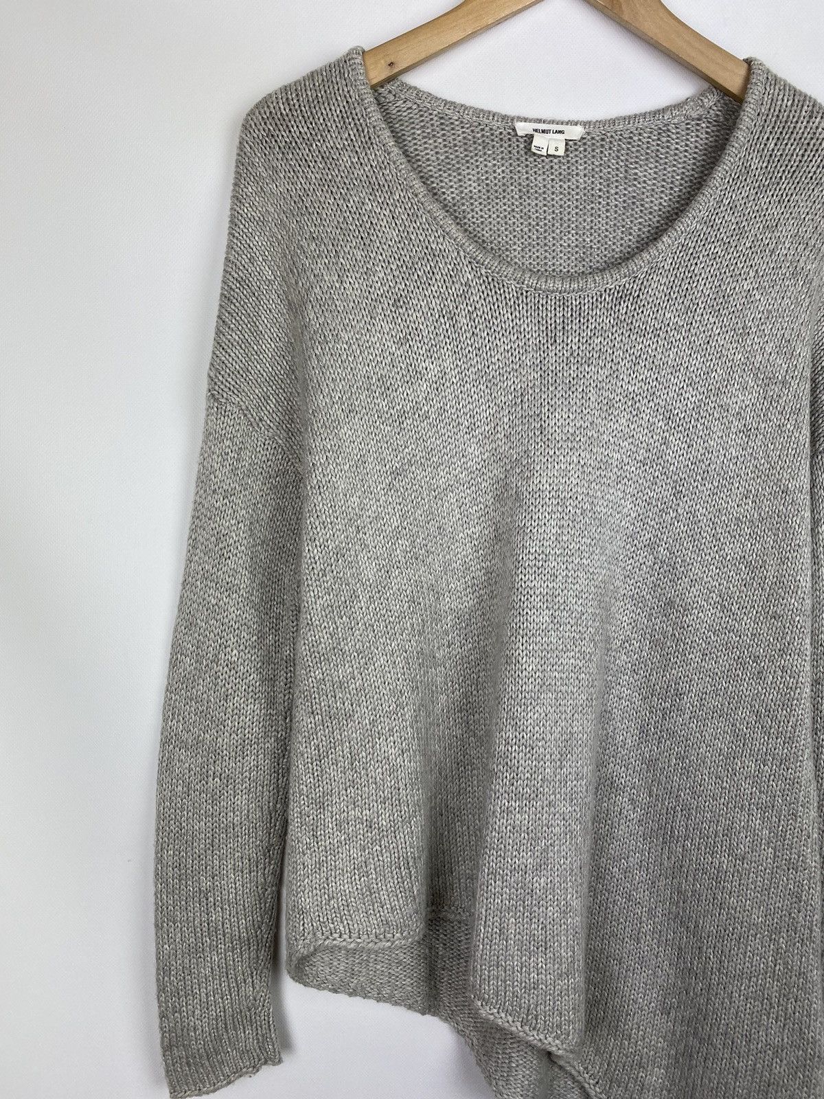 Helmut Lang Helmut Lang ladies avant-garde assymetrical sweater pullover Size S / US 4 / IT 40 - 2 Thumbnail