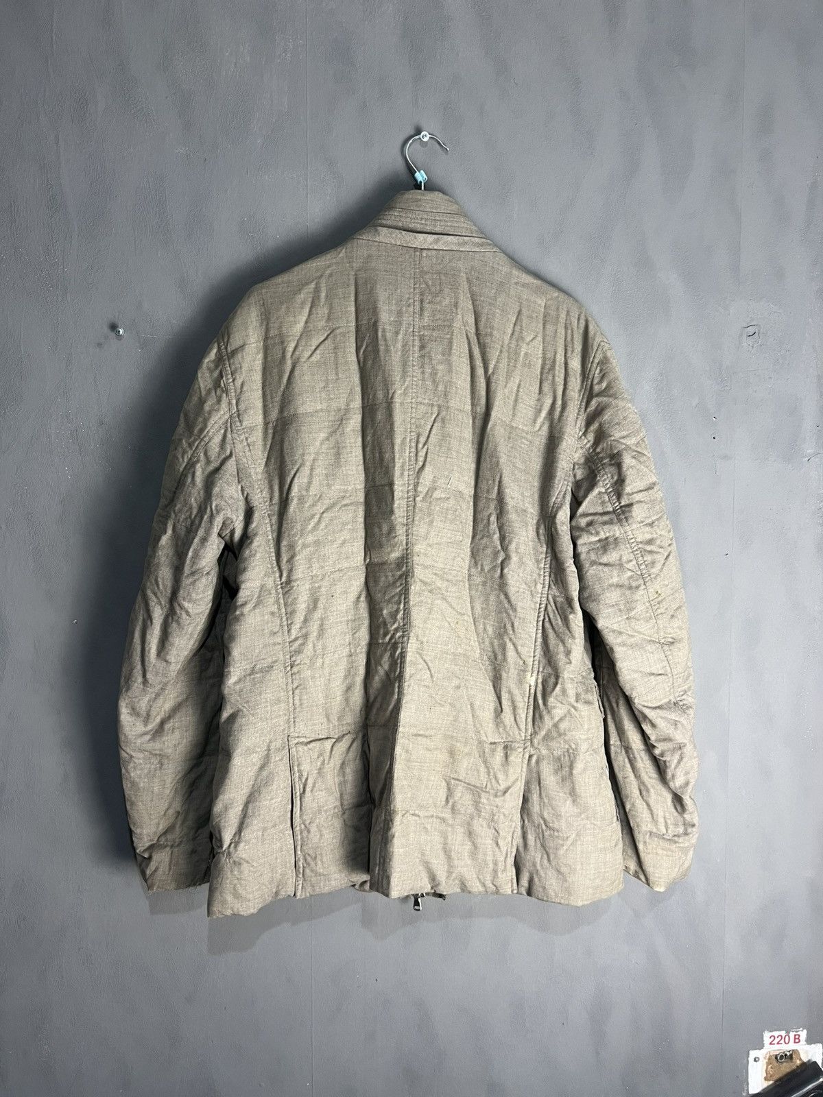 Brunello Cucinelli Brunello Cucinelli Wool Puffer Jacket Winter Size US L / EU 52-54 / 3 - 23 Thumbnail