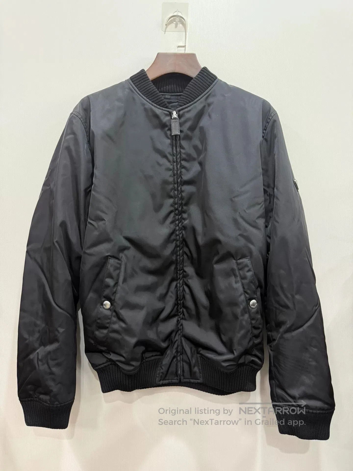 Prada Prada Triangle Logo Cotton Coat. Size US L / EU 52-54 / 3 - 1 Thumbnail