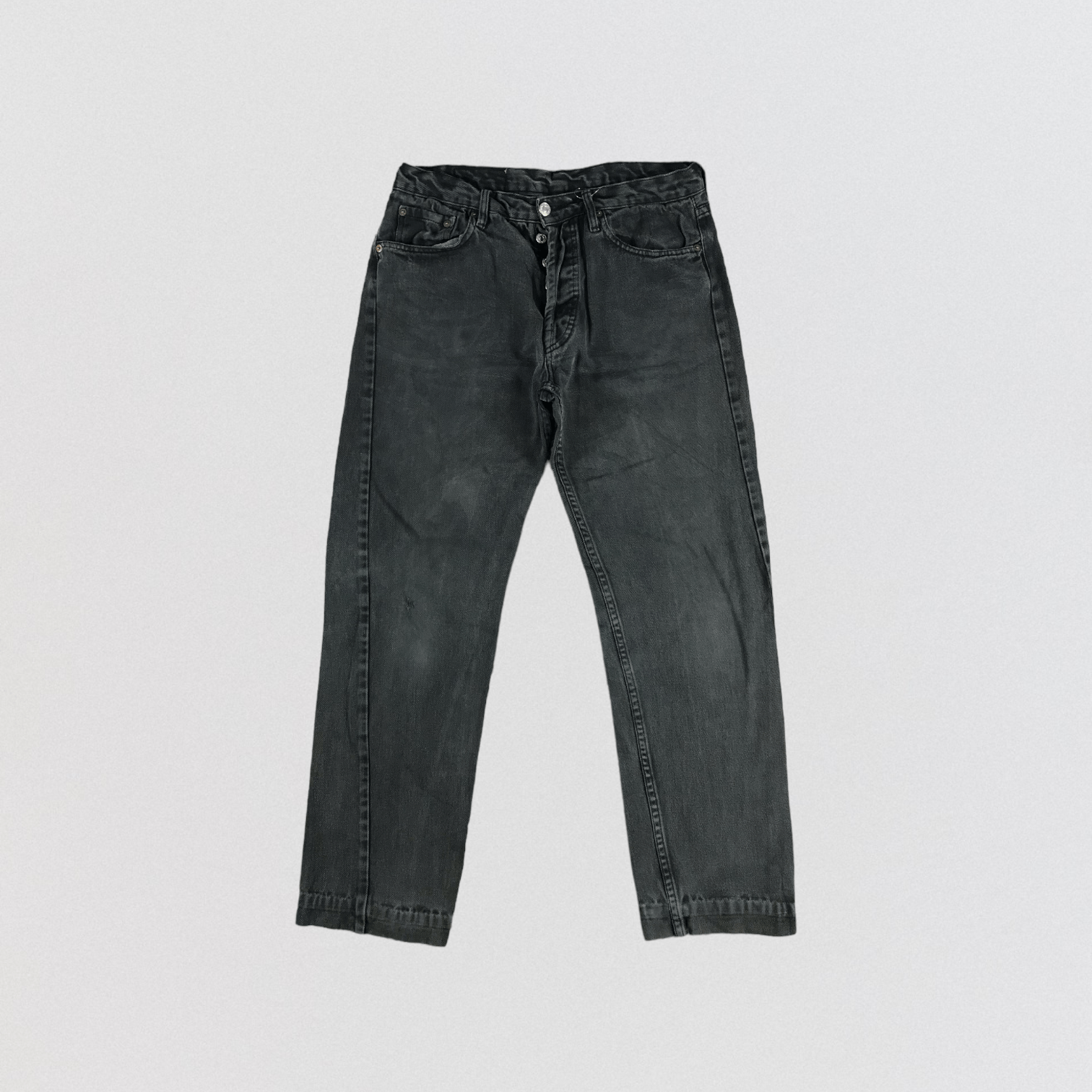 Levi's × Vintage 80s Vintage Distress Sunfaded Levis 501 Jeans-JM2098 Size US 32 / EU 48 - 1 Thumbnail