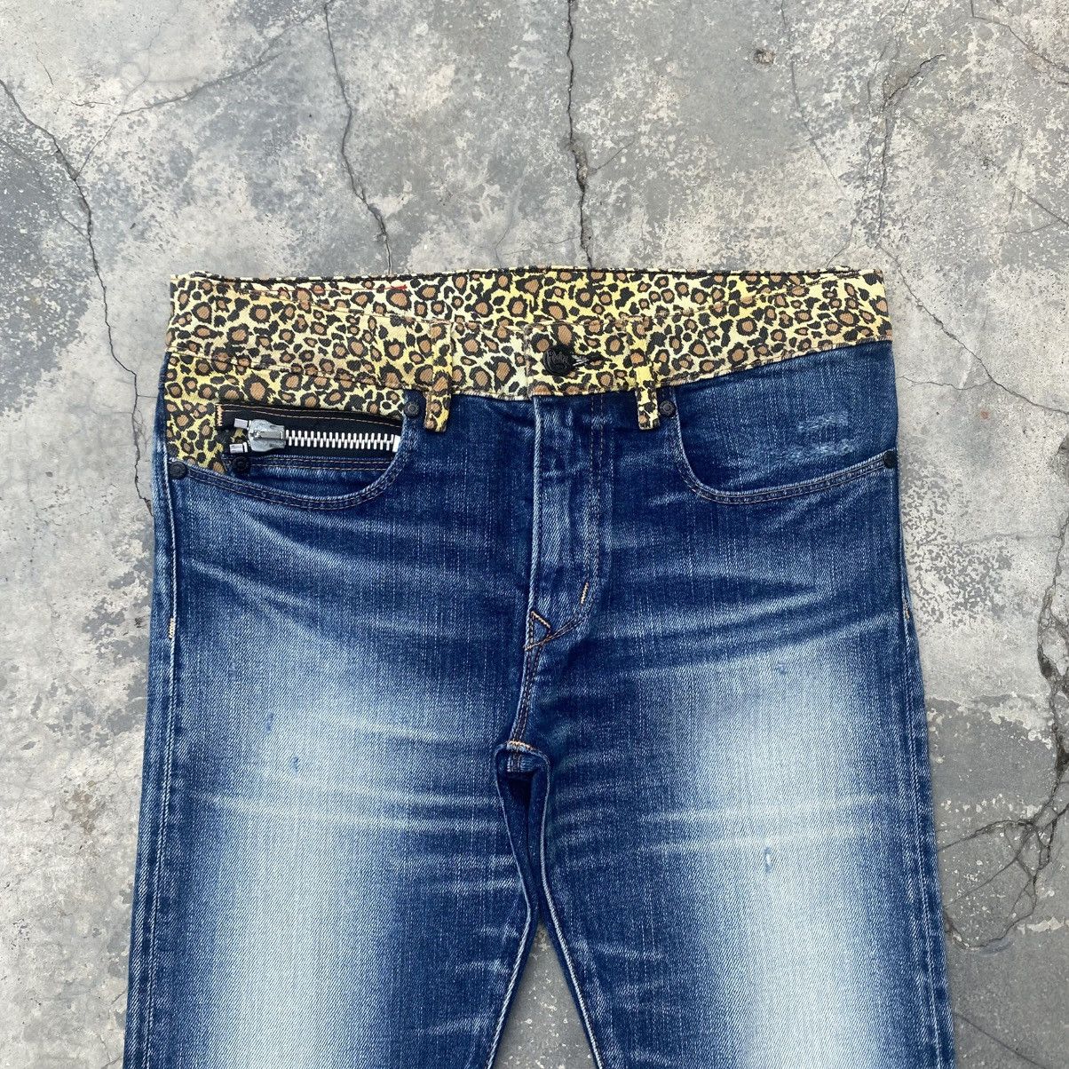 Hysteric Glamour × Japanese Brand × Seditionaries RNA INC Leopard Punk Jeans Size US 29 - 4 Thumbnail