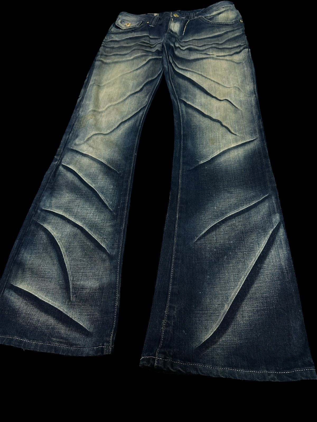 Kapital Flare Army of No Flare HoneyComb . Size US 32 / EU 48 - 2 Thumbnail