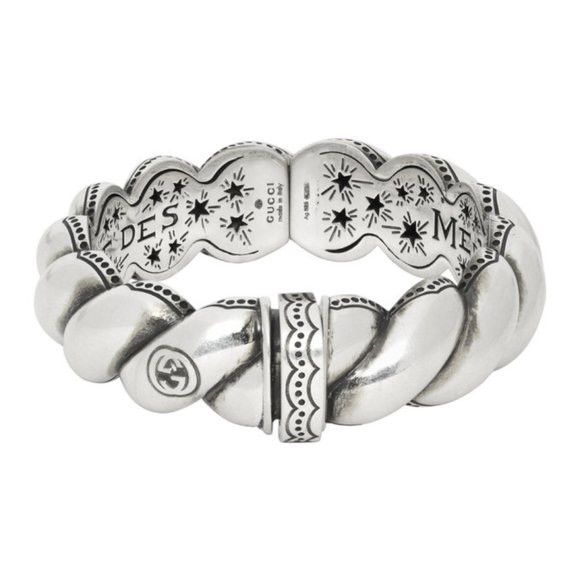 Gucci Gucci twisted garden silver bracelet and ring Size ONE SIZE - 5 Thumbnail