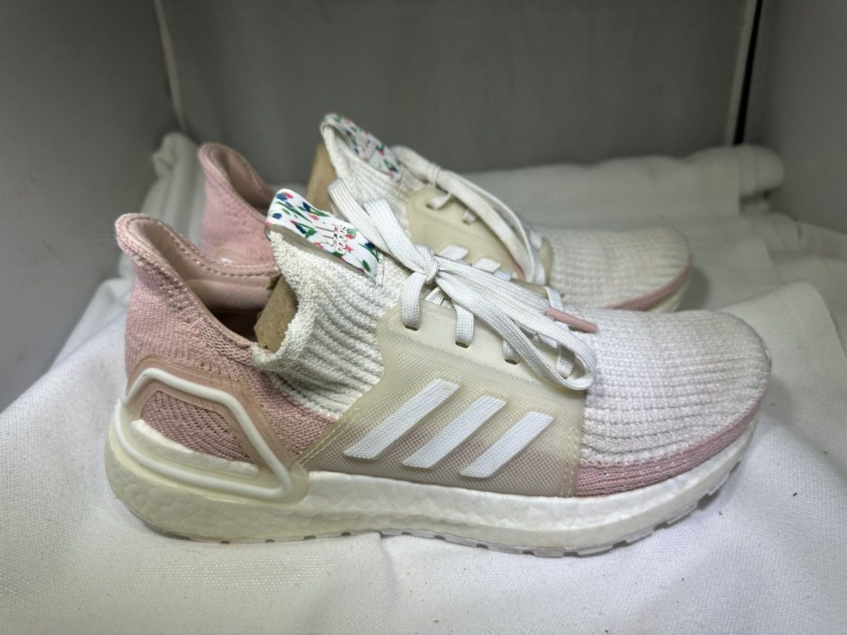 Adidas Adidas Women's 6.5 Ultrabost 19 White Pink Spirit Size US 6.5 / IT 36.5 - 3 Thumbnail