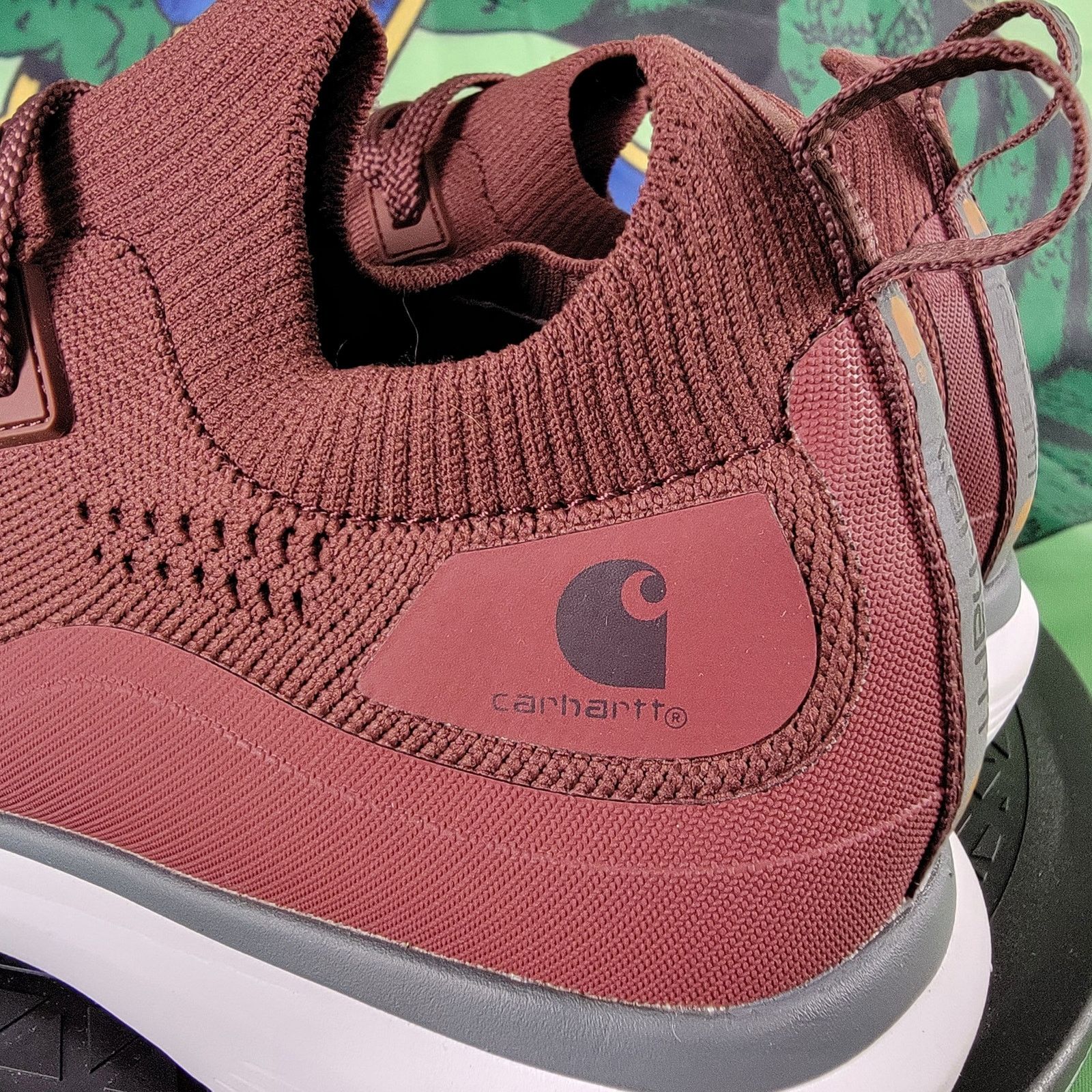 Carhartt Carhartt Womens Haslett SD Work Shoe Burgundy Sz 8.5 FS2404W Size US 8.5 / IT 38.5 - 3 Thumbnail