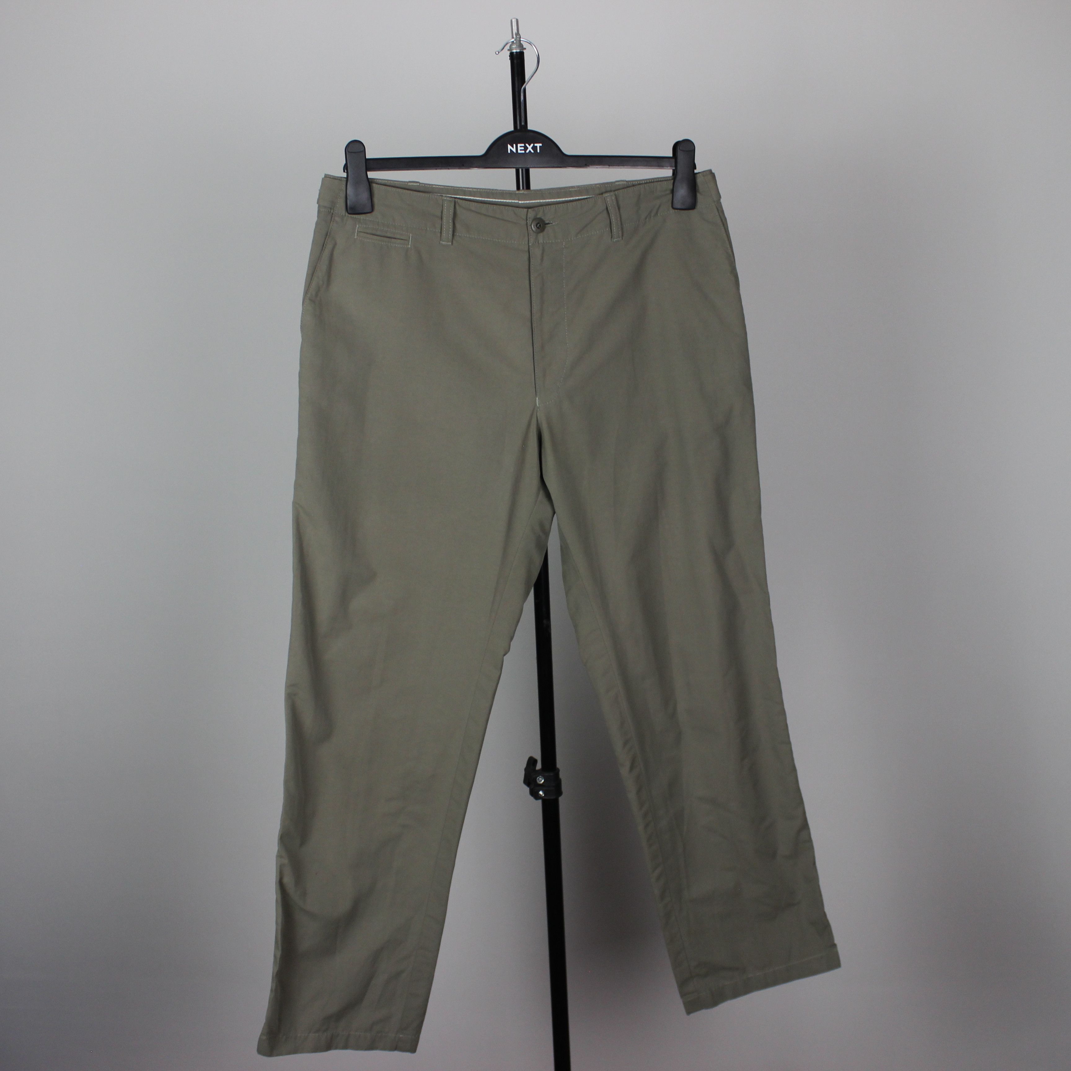 Hugo Boss Hugo Boss casual pants 54 cotton green olive Size US 36 / EU 52 - 3 Thumbnail