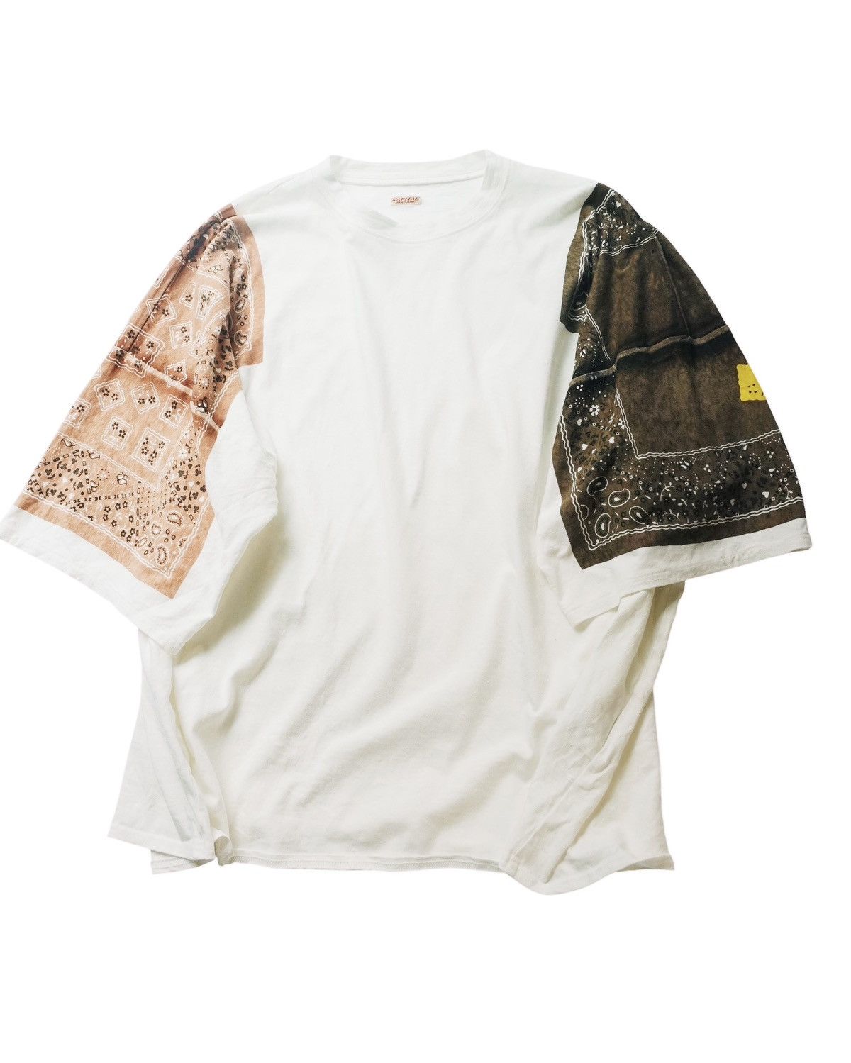 Kapital Kountry Kapital Bandana T Shirt White Brown Size US XL / EU 56 / 4 - 2 Thumbnail