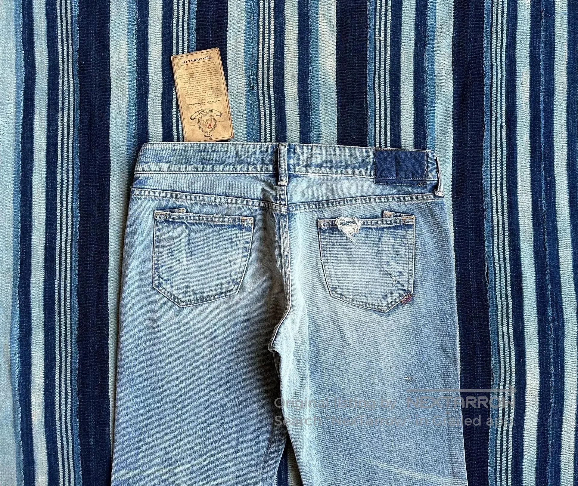 Prps new prps denim low waist flared pants. Size 29" - 5 Thumbnail