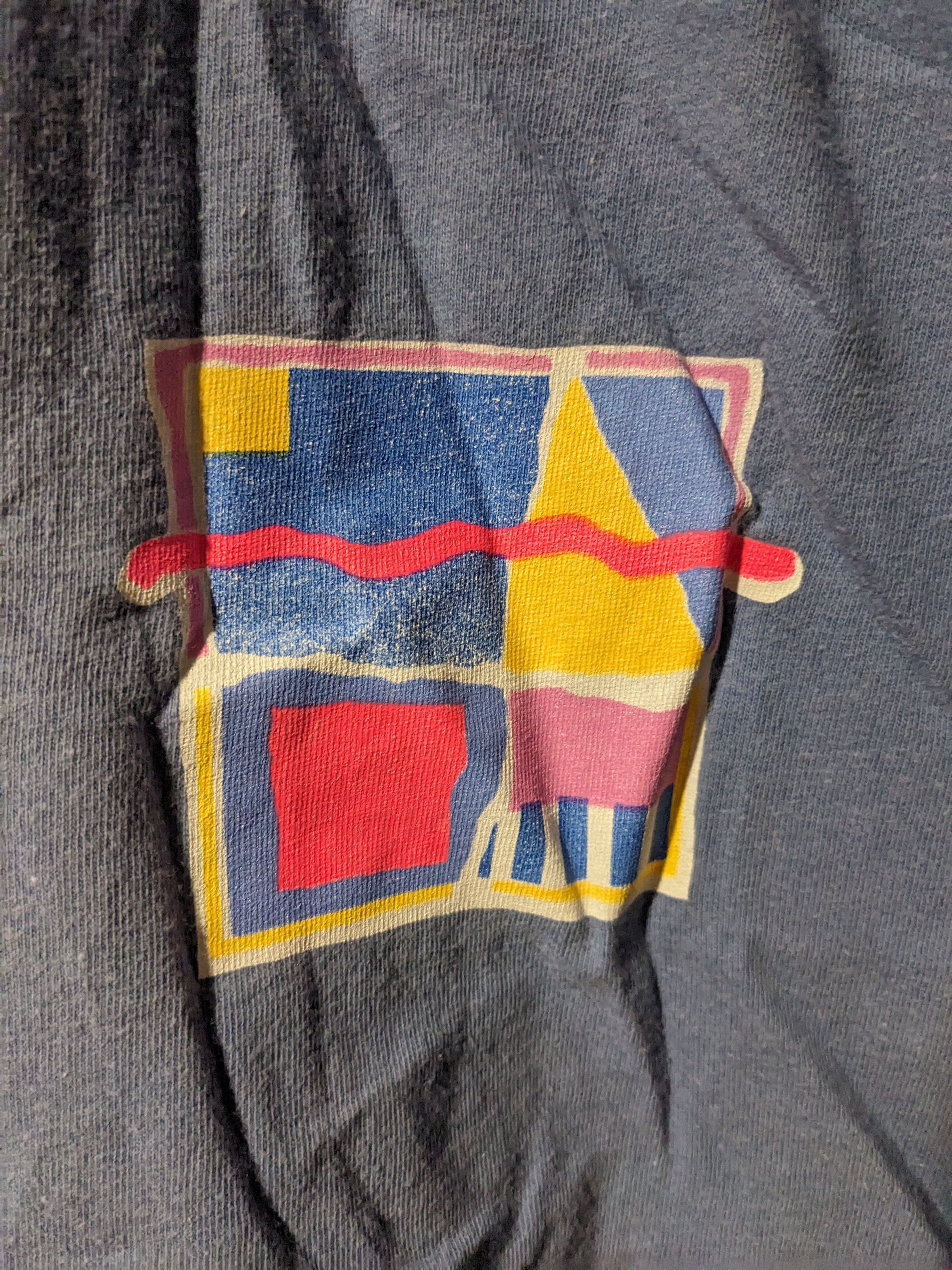 Nike × Vintage Vintage 90s Nike Swoosh Art Purple Medium Cropped T-Shirt Size M / US 6-8 / IT 42-44 - 10 Thumbnail