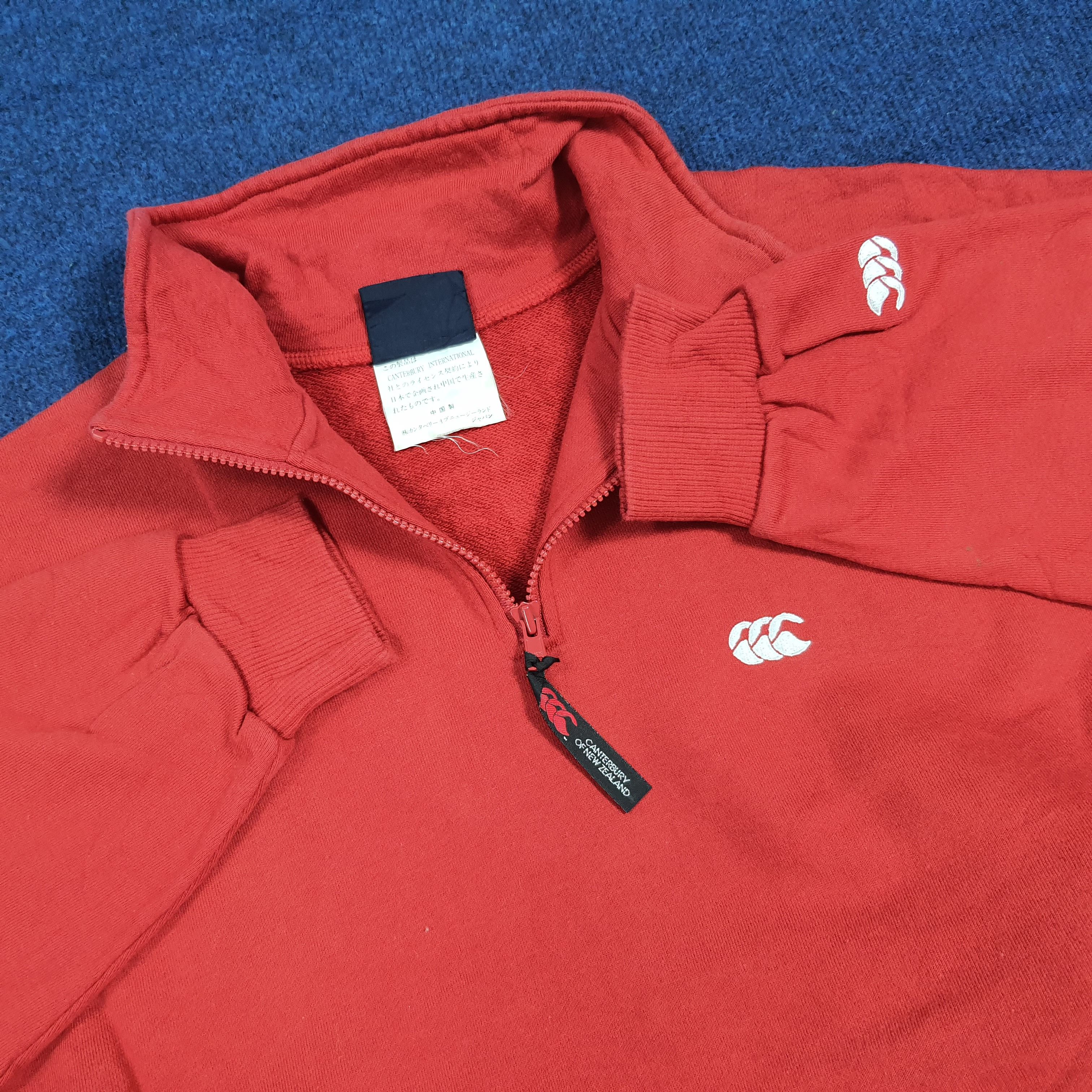 Canterbury of New Zealand Vintage Canterbury of New Zealand 1/4 Zip Sweatshirt C283N3 Size US M / EU 48-50 / 2 - 4 Thumbnail