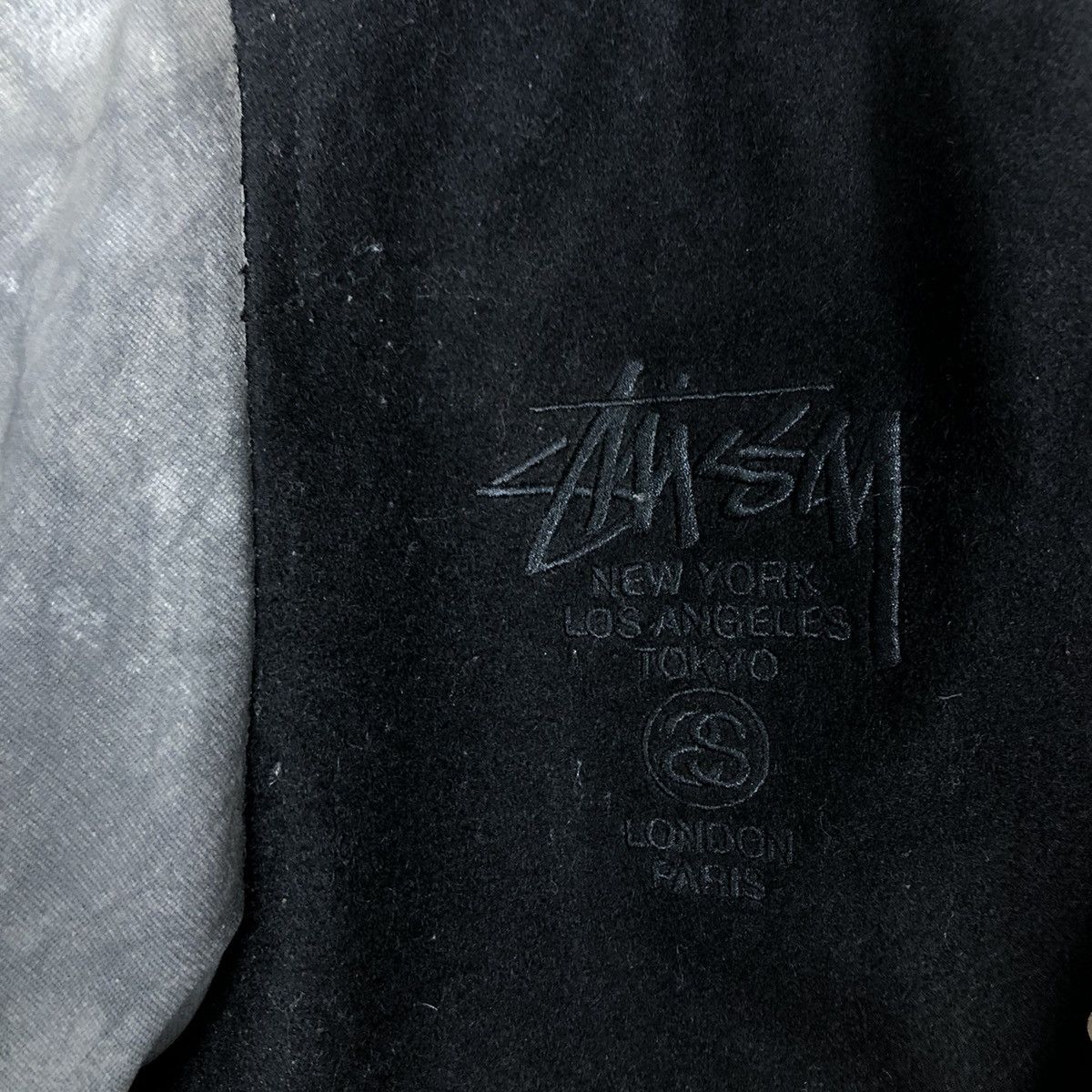 Stussy 🔥Vtg Varsity Jacket Stussy Big Logo For CHILDREN!! Size US M / EU 48-50 / 2 - 20 Thumbnail