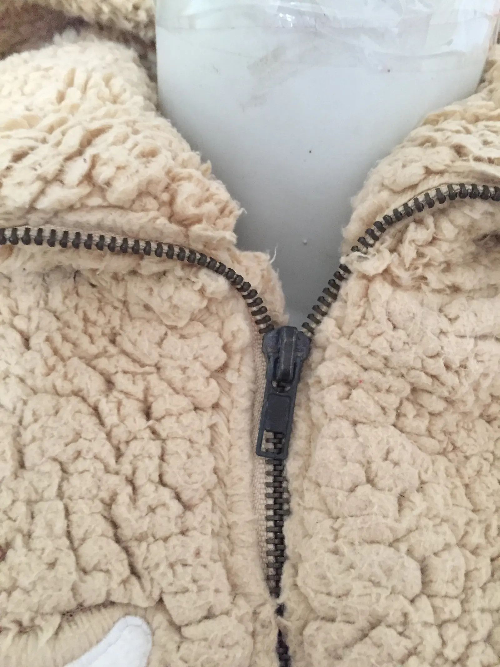 Fiorucci × Vintage Rare Fiorucc Jacketi Sherpa Jacket Embroidery Size M / US 6-8 / IT 42-44 - 4 Thumbnail