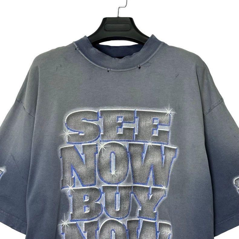 Other Balenciaga Diamond haze blue short sleeve Size US S / EU 44-46 / 1 - 3 Thumbnail