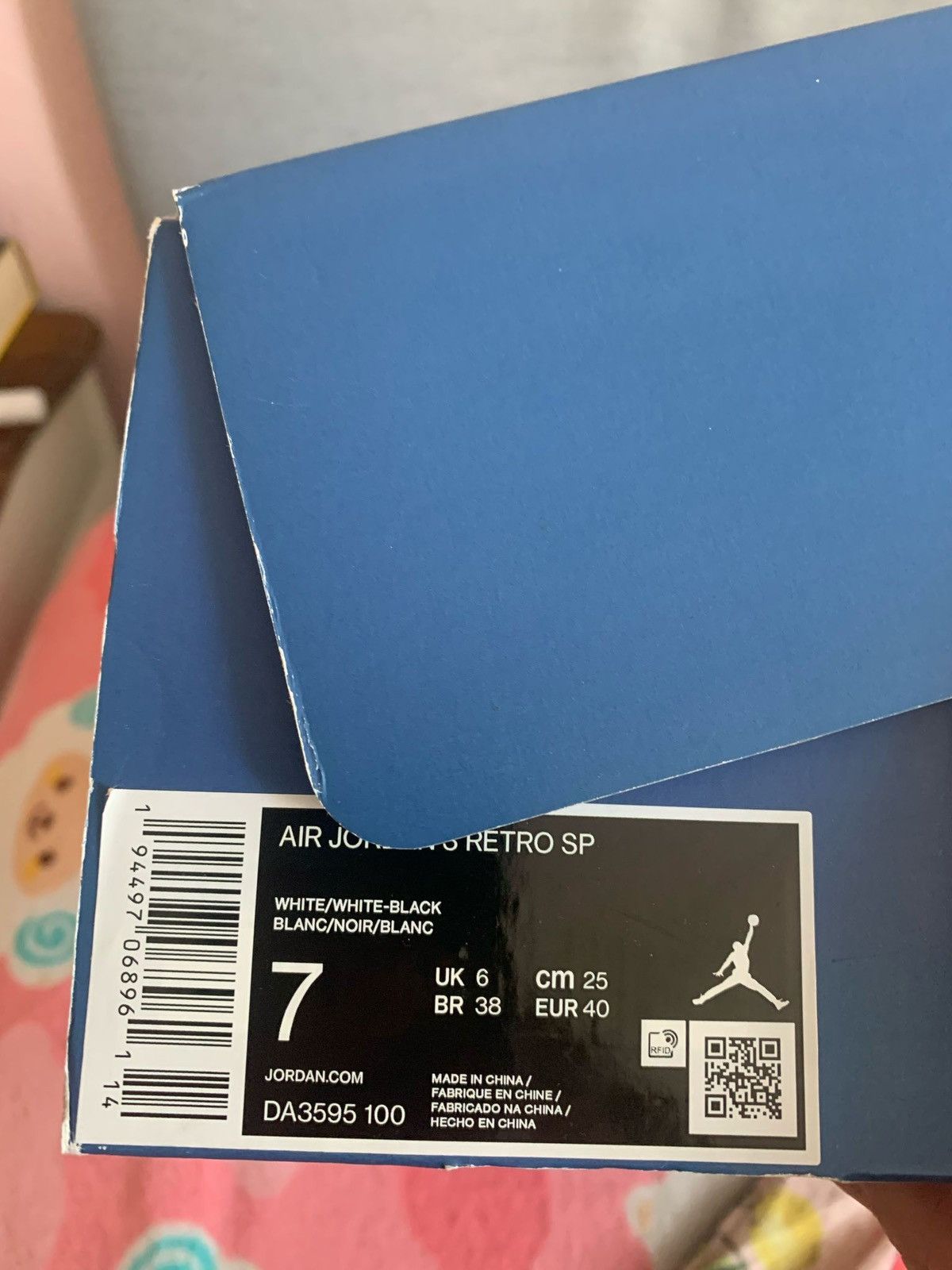 Fragment Design Jordan x Fragment Air Jordans Retro SP Sz. 7/ EU40 Size US 7 / EU 40 - 7 Thumbnail