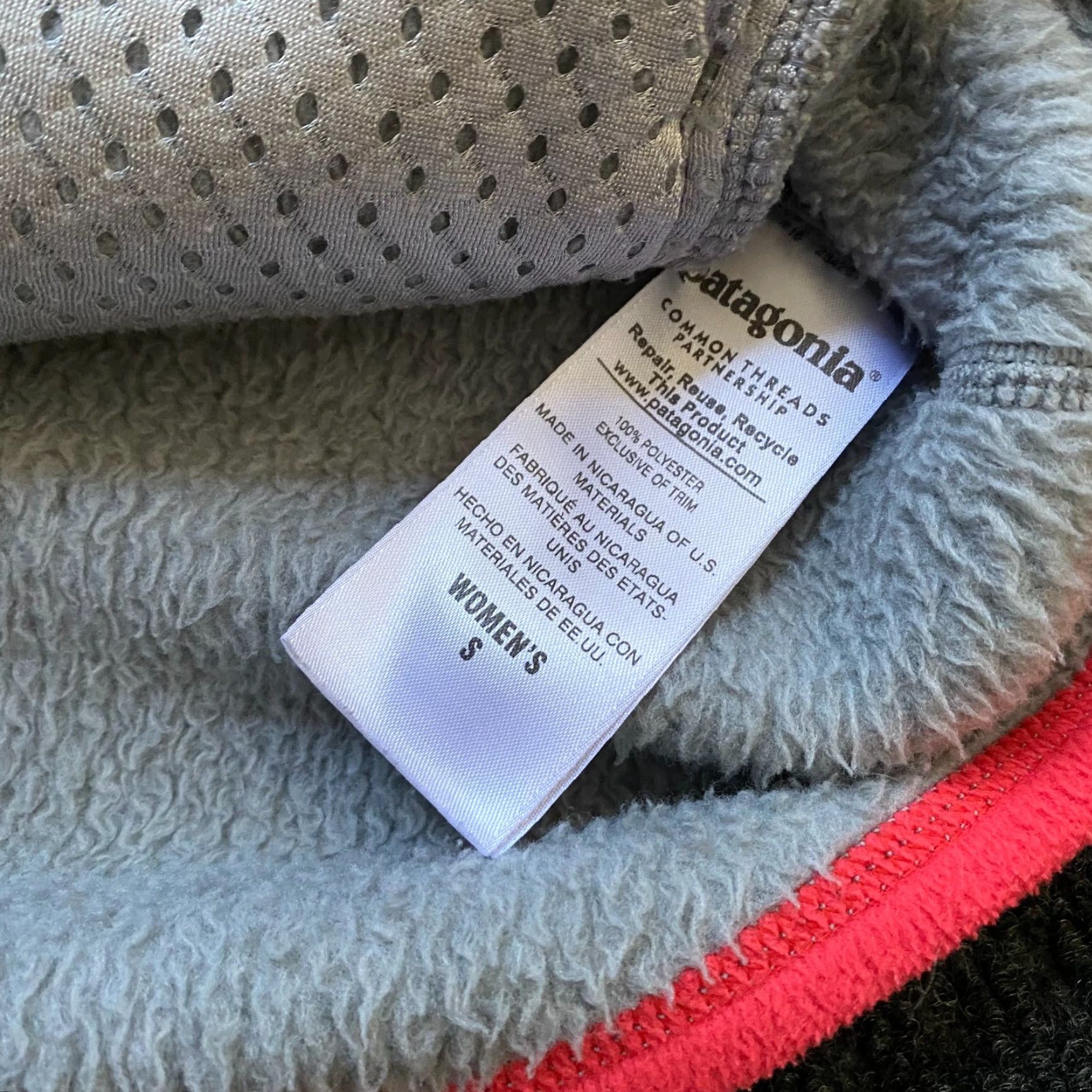 Patagonia Patagonia Synchilla Women’s Sweater Snap T Gray Pink S Outdoor Fleece Size S / US 4 / IT 40 - 7 Thumbnail