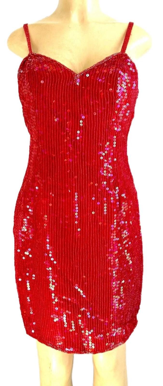 Other Sequin Red Cocktail Dress size 20 Size 3XL / US 20-22 - 1 Thumbnail