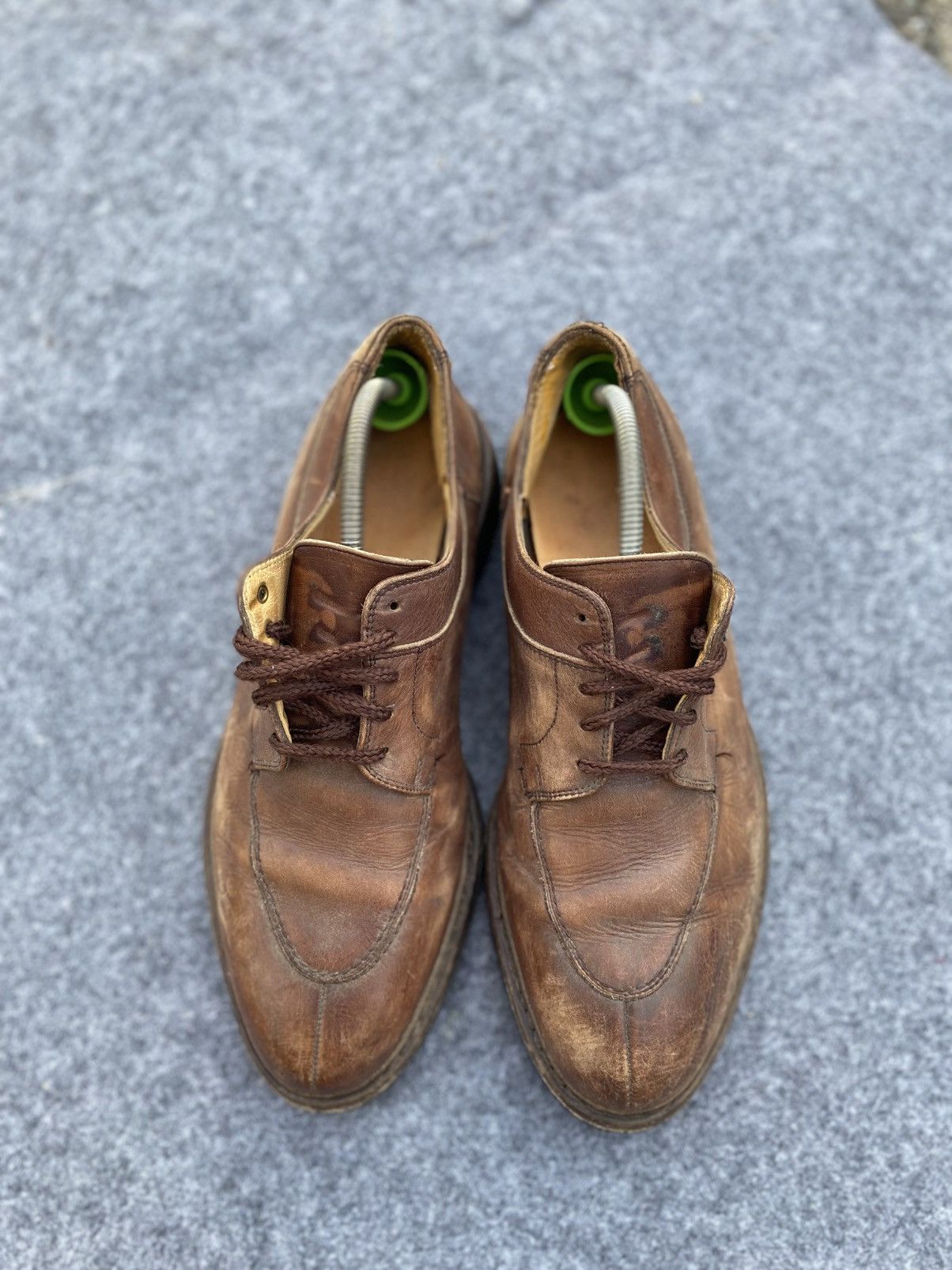 Paraboot Paraboot avignon norwegian split toe brown derby leather Size US 10 / EU 43 - 4 Thumbnail