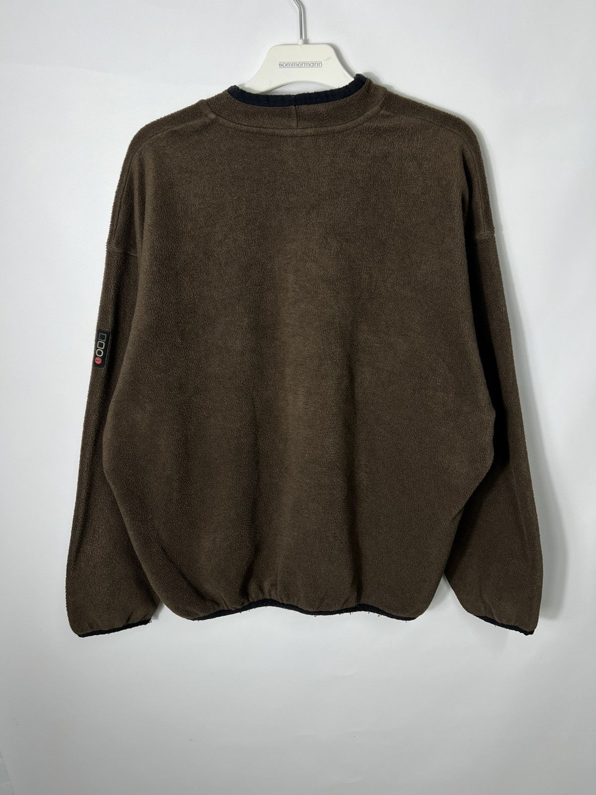 Nike Vintage rare Nike Centre Swoosh Oversized Fleece Sweatshirt Size US L / EU 52-54 / 3 - 8 Thumbnail