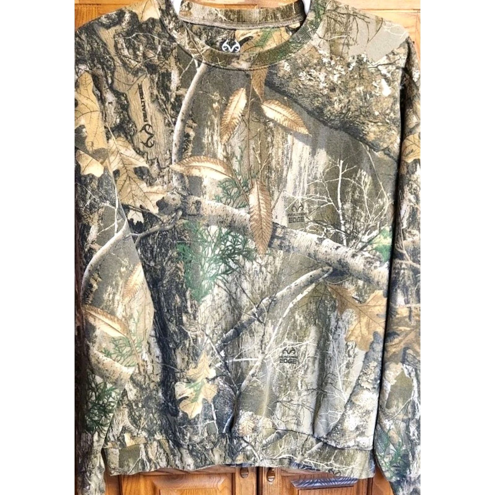 Realtree VINTAGE? REALTREE Outfitters Edge Camo Sweatshirt Mens 2X XXL Pullover Sweater Camouflage Size US XXL / EU 58 / 5 - 5 Thumbnail