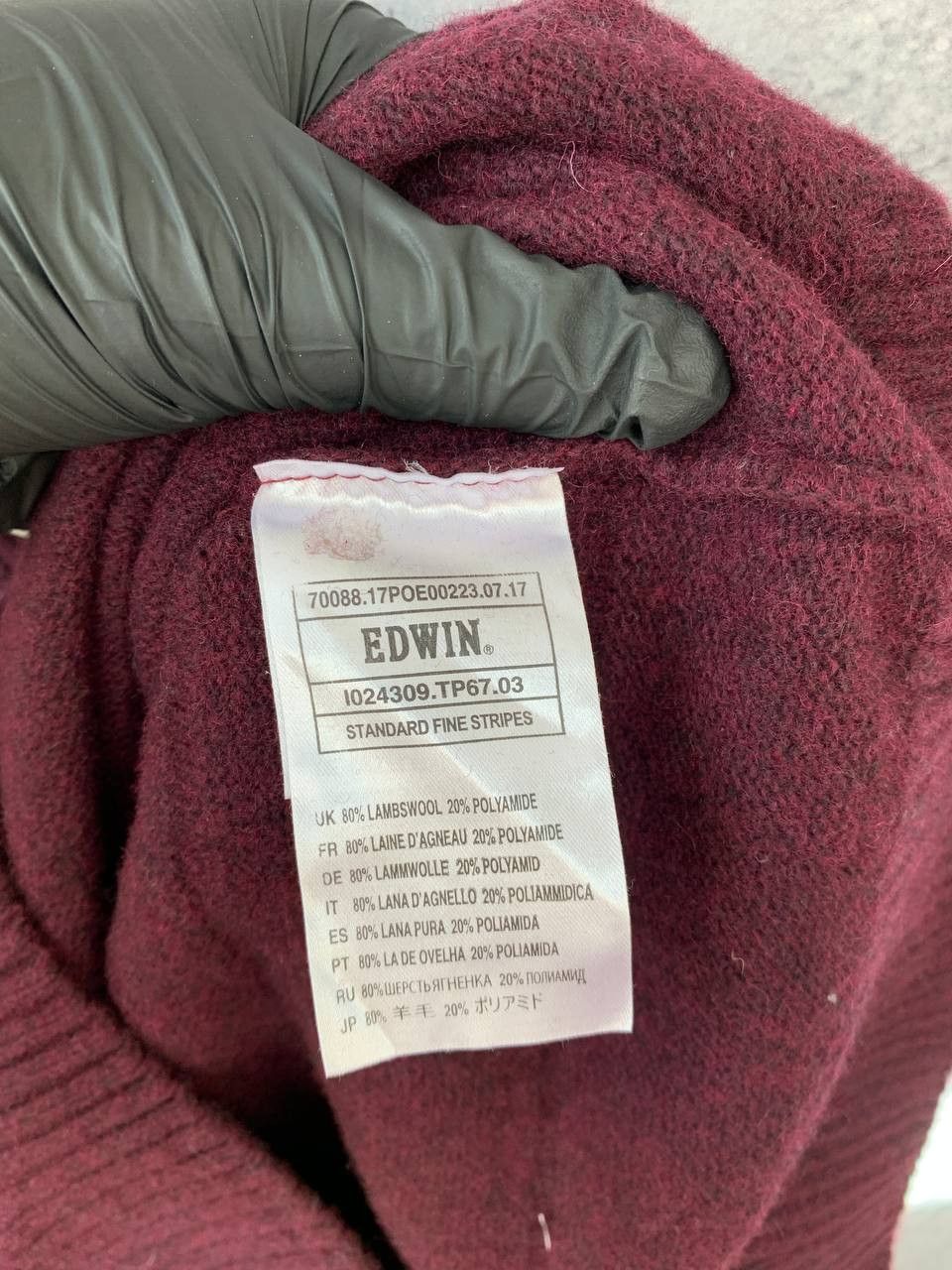 Edwin Edwin Japan Wool Stiped Sweater Jumper Pullover Size US M / EU 48-50 / 2 - 11 Thumbnail