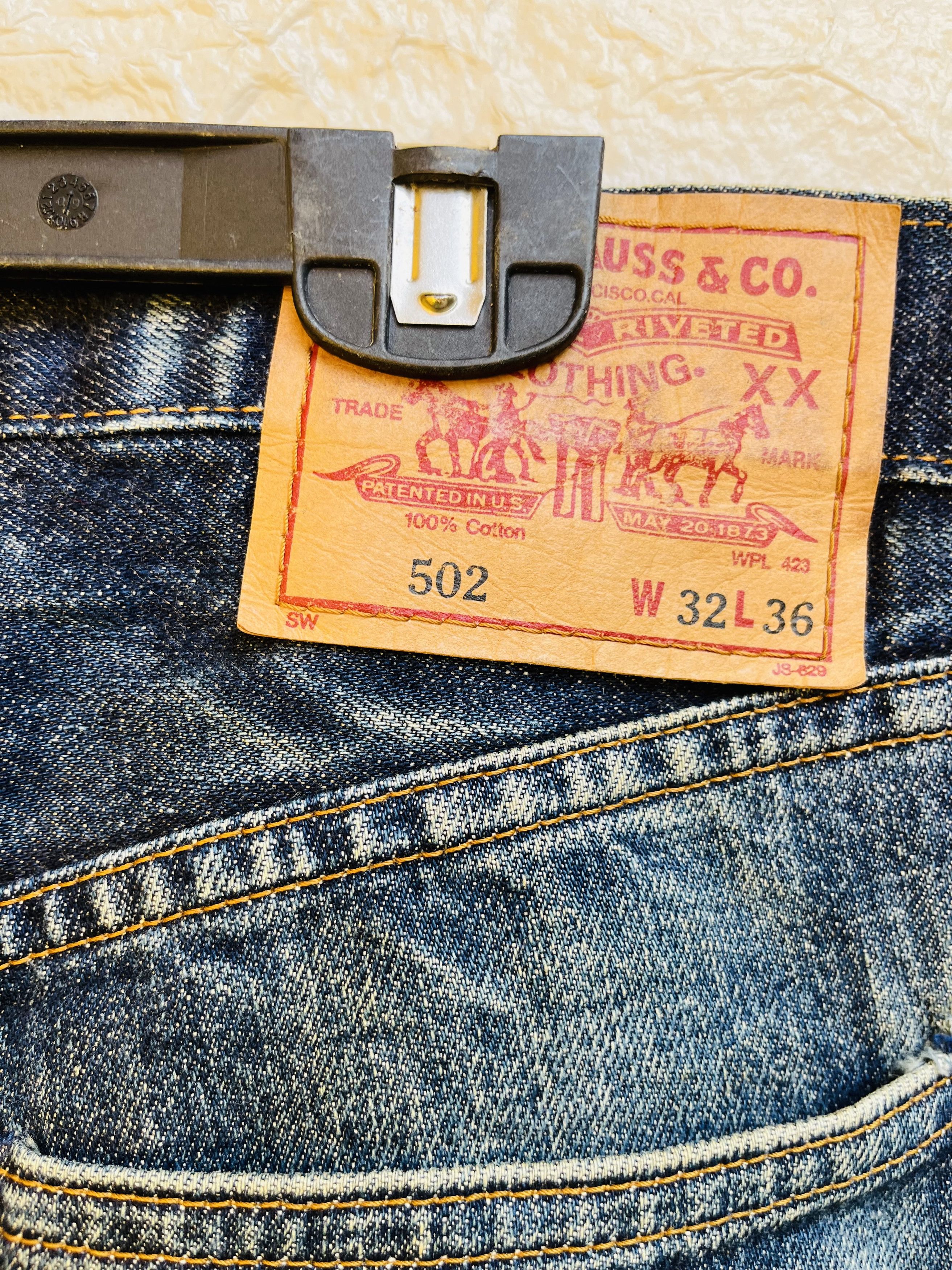Japanese Brand Vintage Levis Big E Japanese Reproduction Fashion Style Size US 31 - 7 Thumbnail