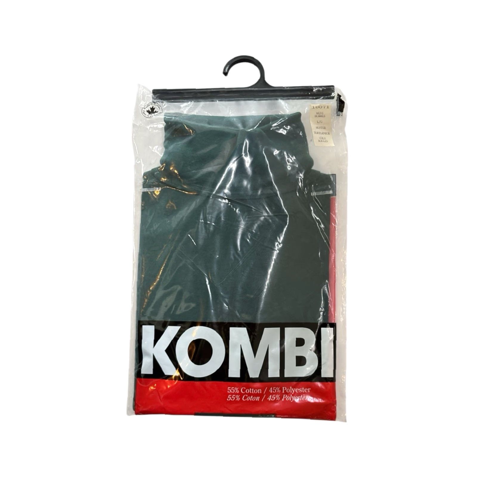 Vintage VINTAGE Kombi Turtleneck Shirt Mens L Green 90s Deadstock NIP Made in Canada Size US L / EU 52-54 / 3 - 2 Thumbnail