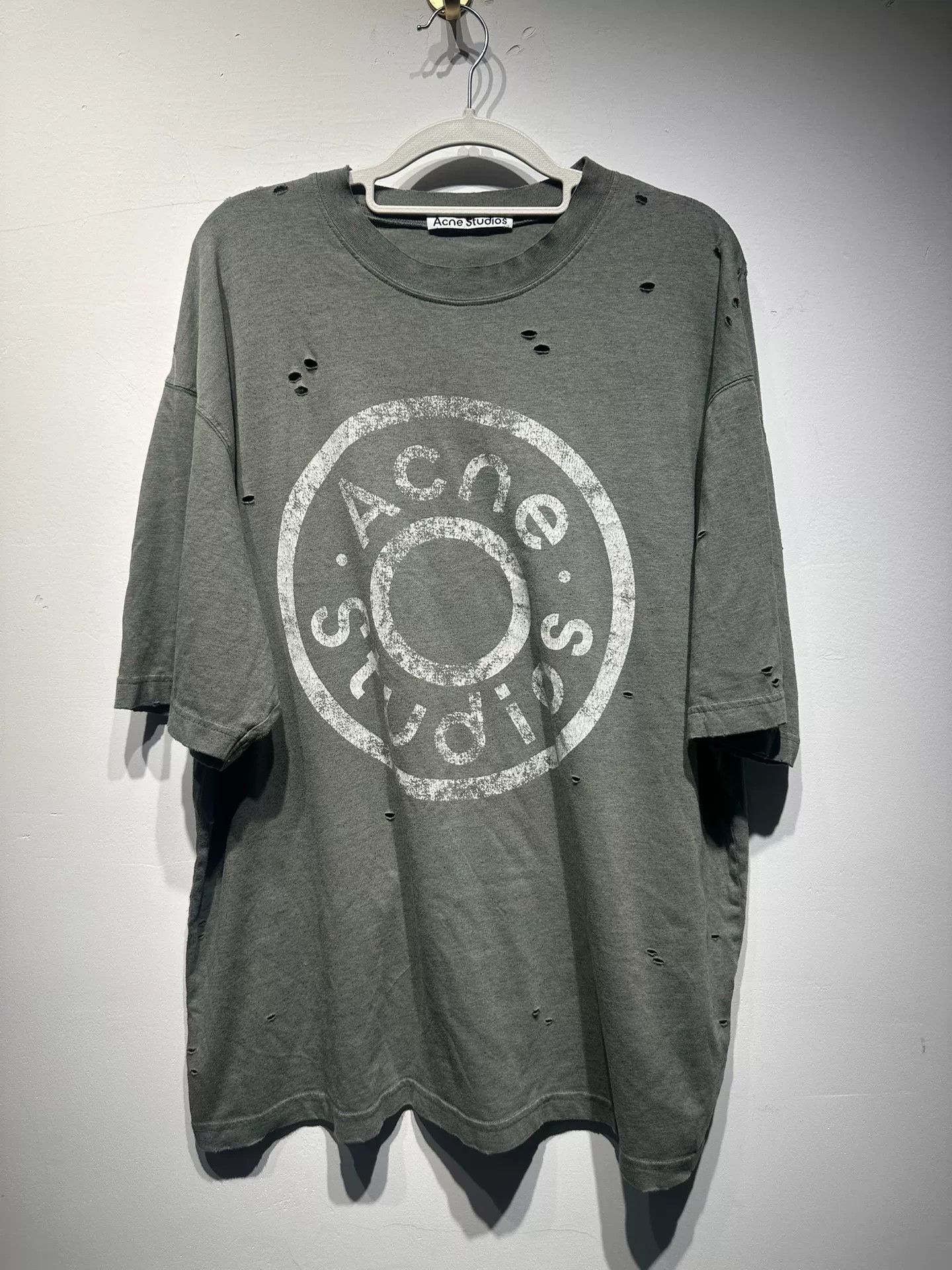 Acne Studios Acne Studios Printed Green T-Shirt L Men Size US L / EU 52-54 / 3 - 1 Thumbnail