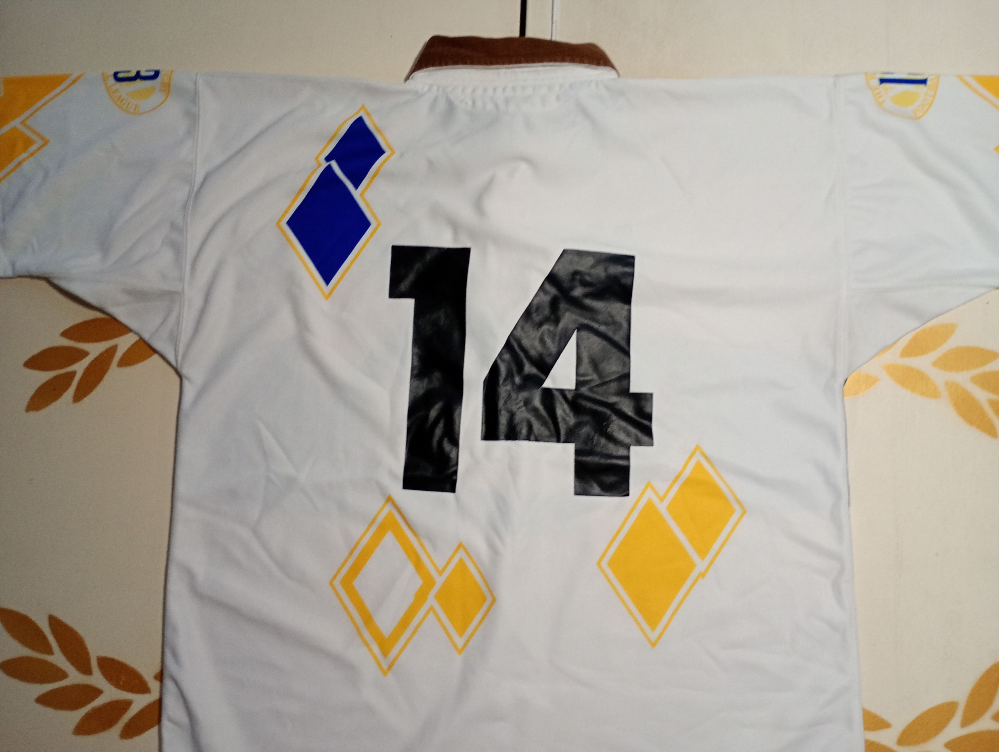 Vintage Matchwinner Whitehaven R.L.F.C. Rugby Shirt #14 V Size US XL / EU 56 / 4 - 16 Thumbnail