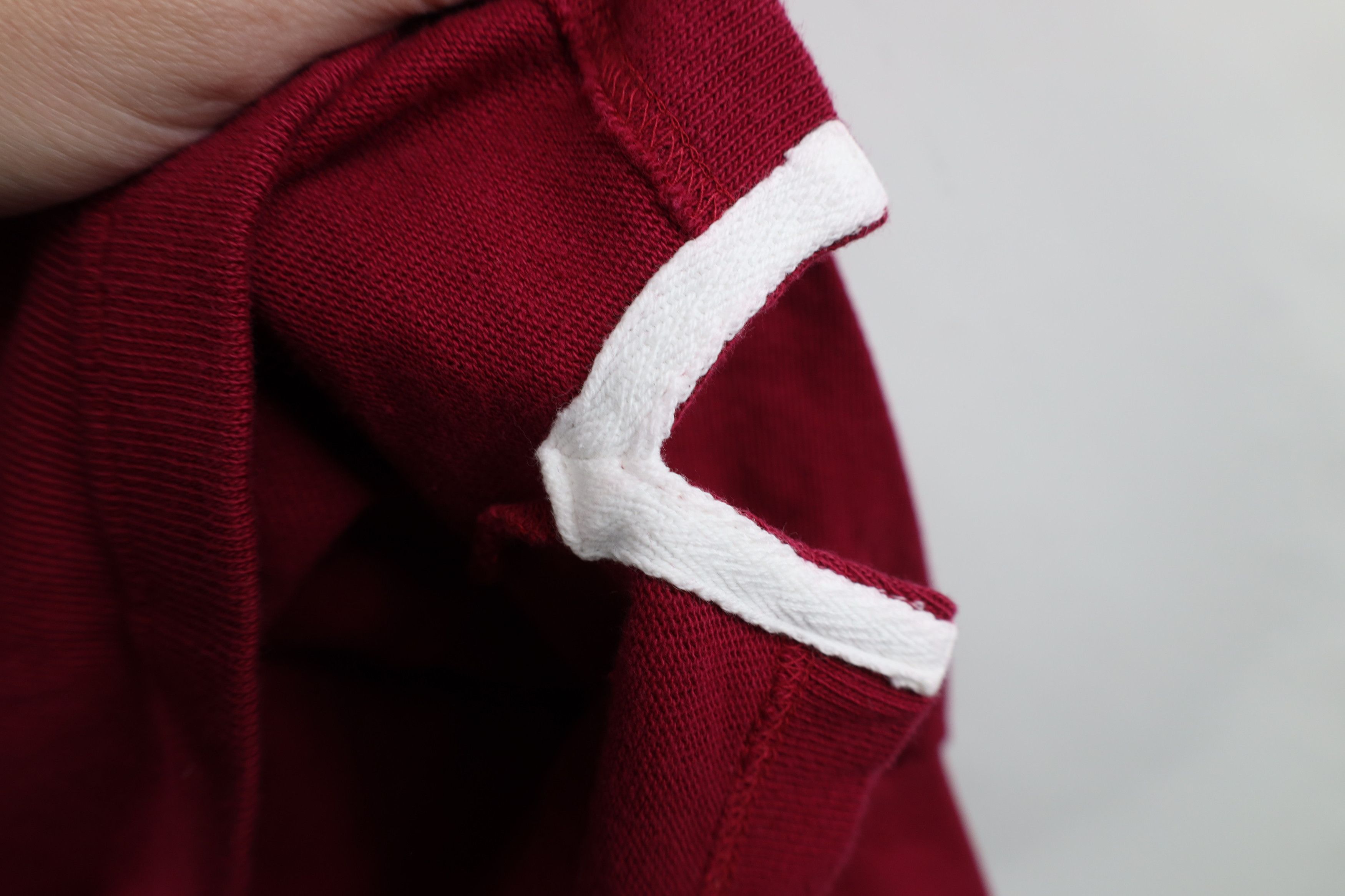 Vintage Vintage 90s Streetwear Block Knit Long Sleeve Rugby Polo Size US M / EU 48-50 / 2 - 11 Thumbnail