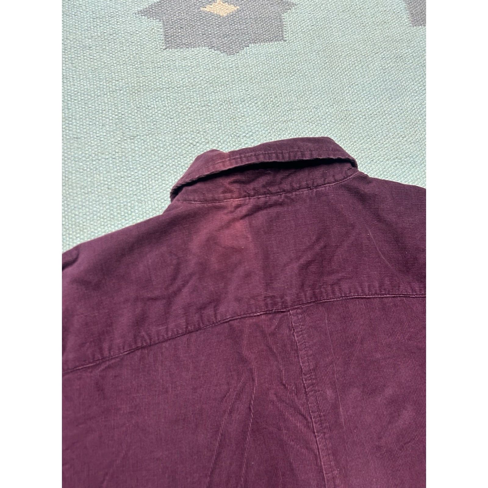 Eddie Bauer VINTAGE Eddie Bauer long sleeve button shirt corduroy maroon burgundy red Women XL Size XL / US 12-14 / IT 48-50 - 7 Thumbnail