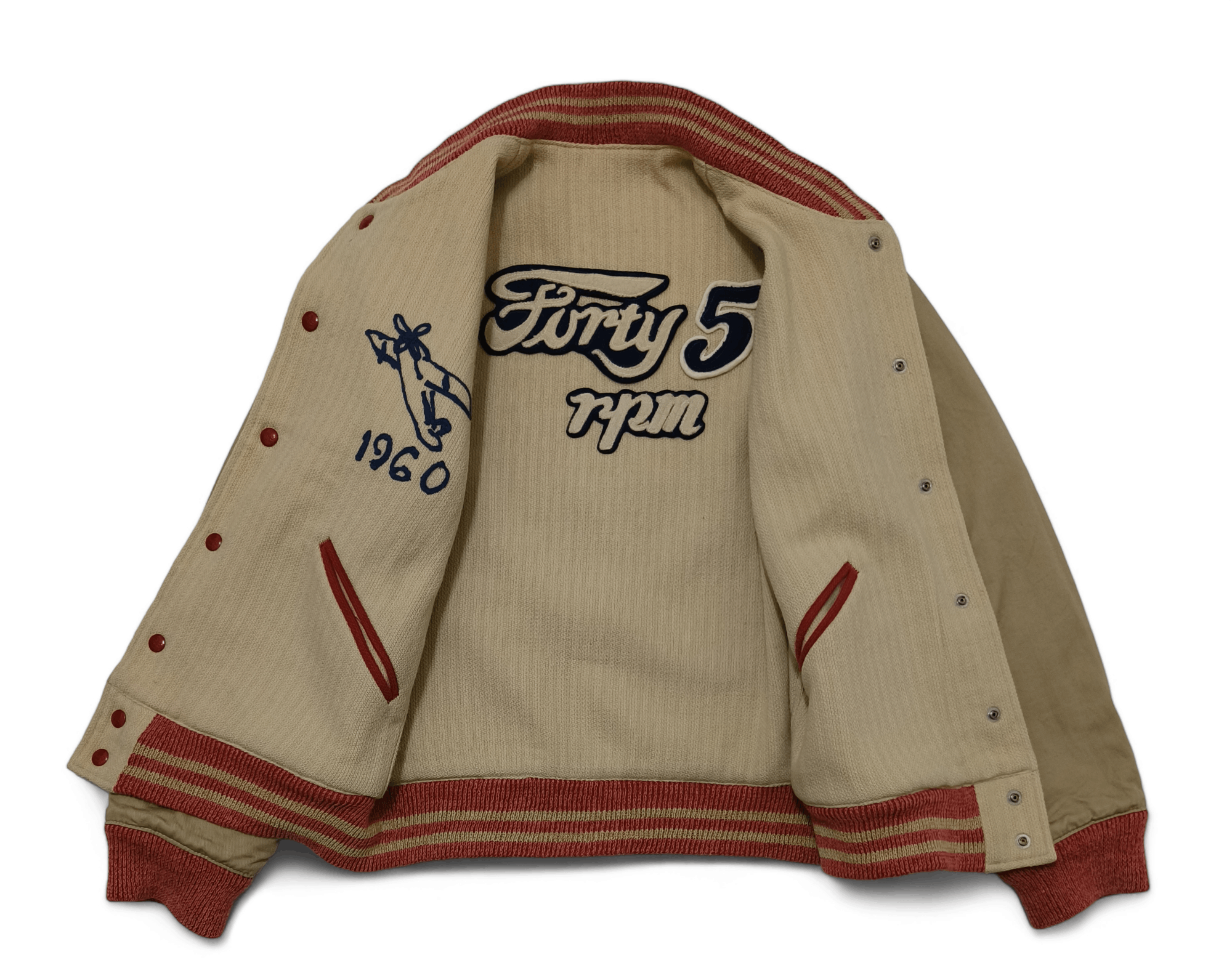 45rpm Vintage 45rpm Japan Japanese Brand Reversible Jacket Size US M / EU 48-50 / 2 - 3 Thumbnail
