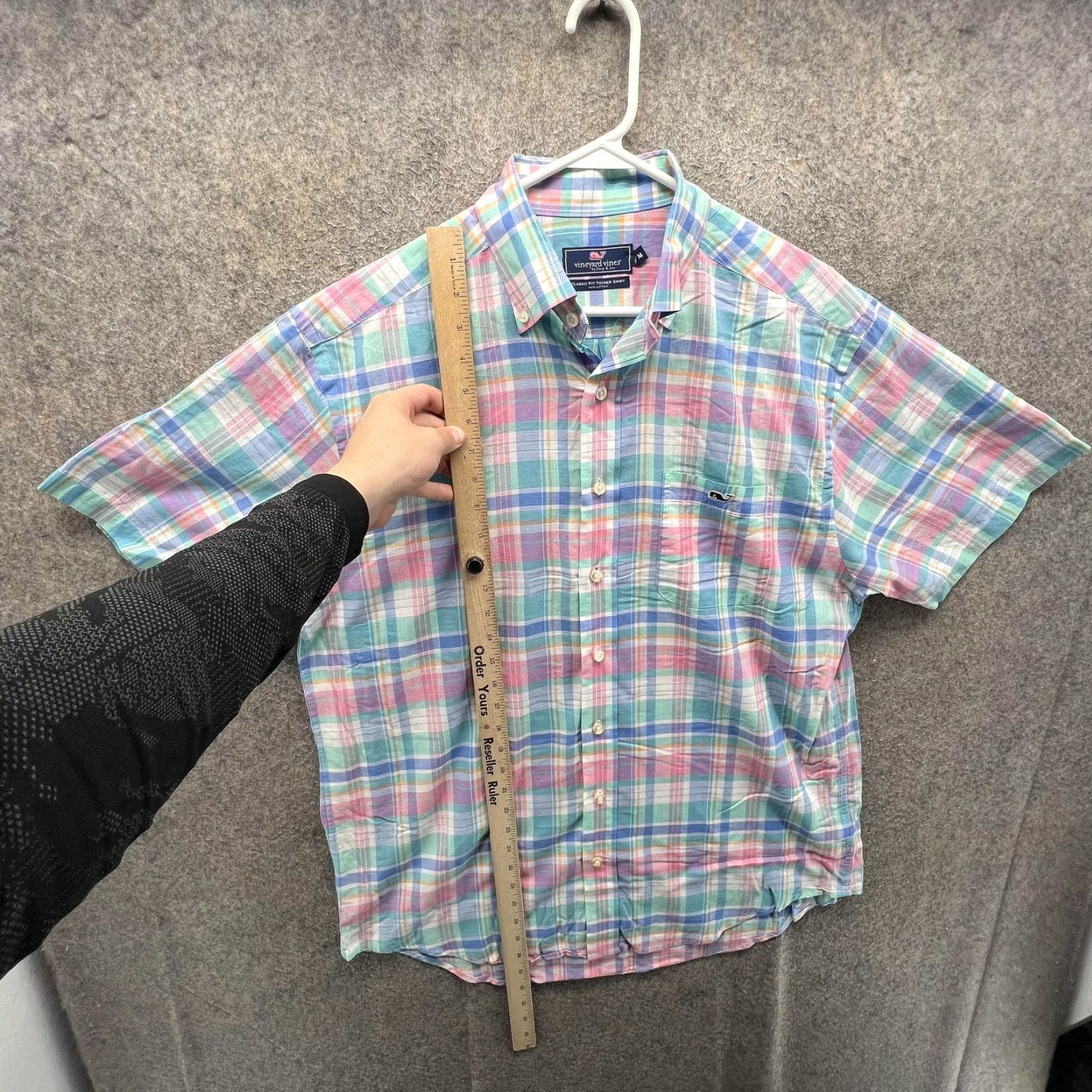 Vineyard Vines Vineyard Vines Shirt Mens Medium Multicolor Plaid Short Sleeve Tucker Shirt Size US M / EU 48-50 / 2 - 4 Thumbnail
