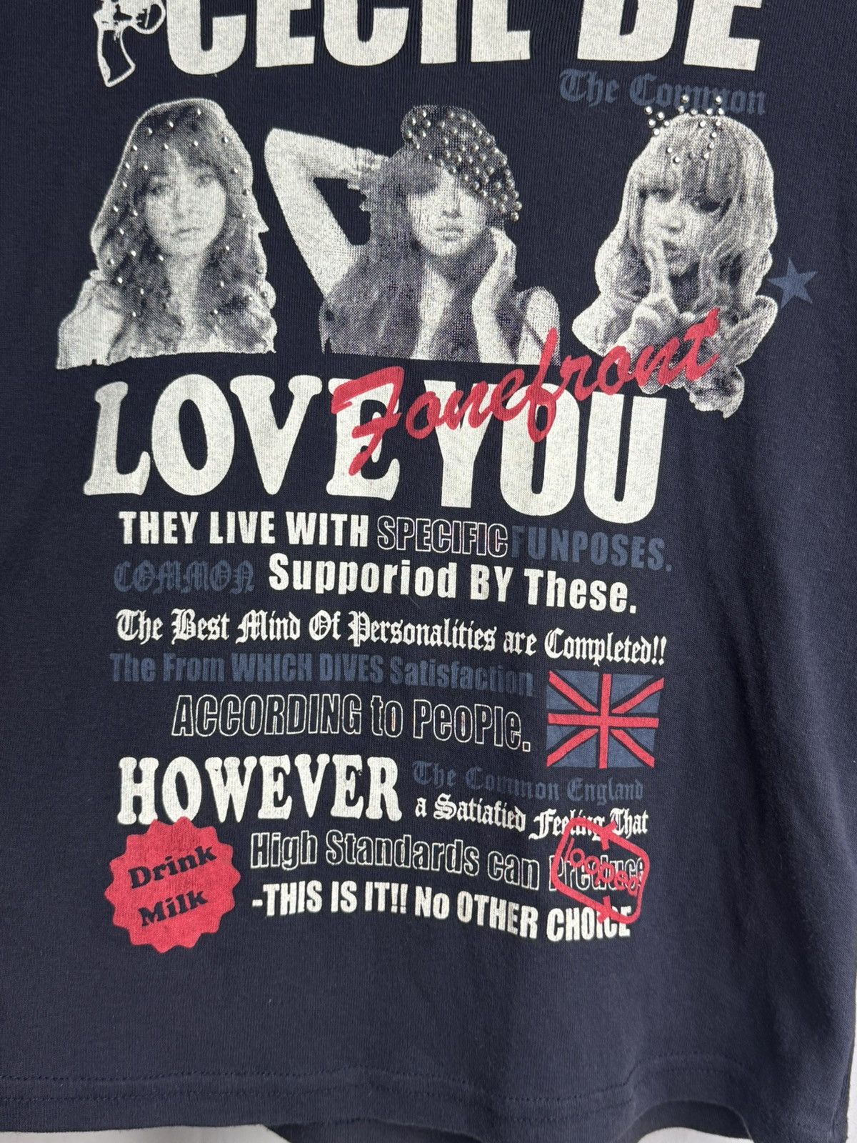 If Six Was Nine × Japanese Brand × Le Grande Bleu (L.G.B.) Japanese Cecil Be Gun England Long Sleeve Size US S / EU 44-46 / 1 - 3 Thumbnail