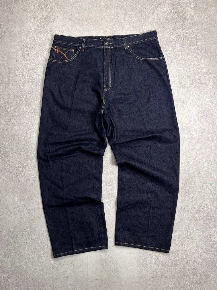 Pelle Pelle Vintage Pelle Pelle Baggy Y2K Denim Pants 44x34 Size US 44 / EU 60 - 2 Thumbnail