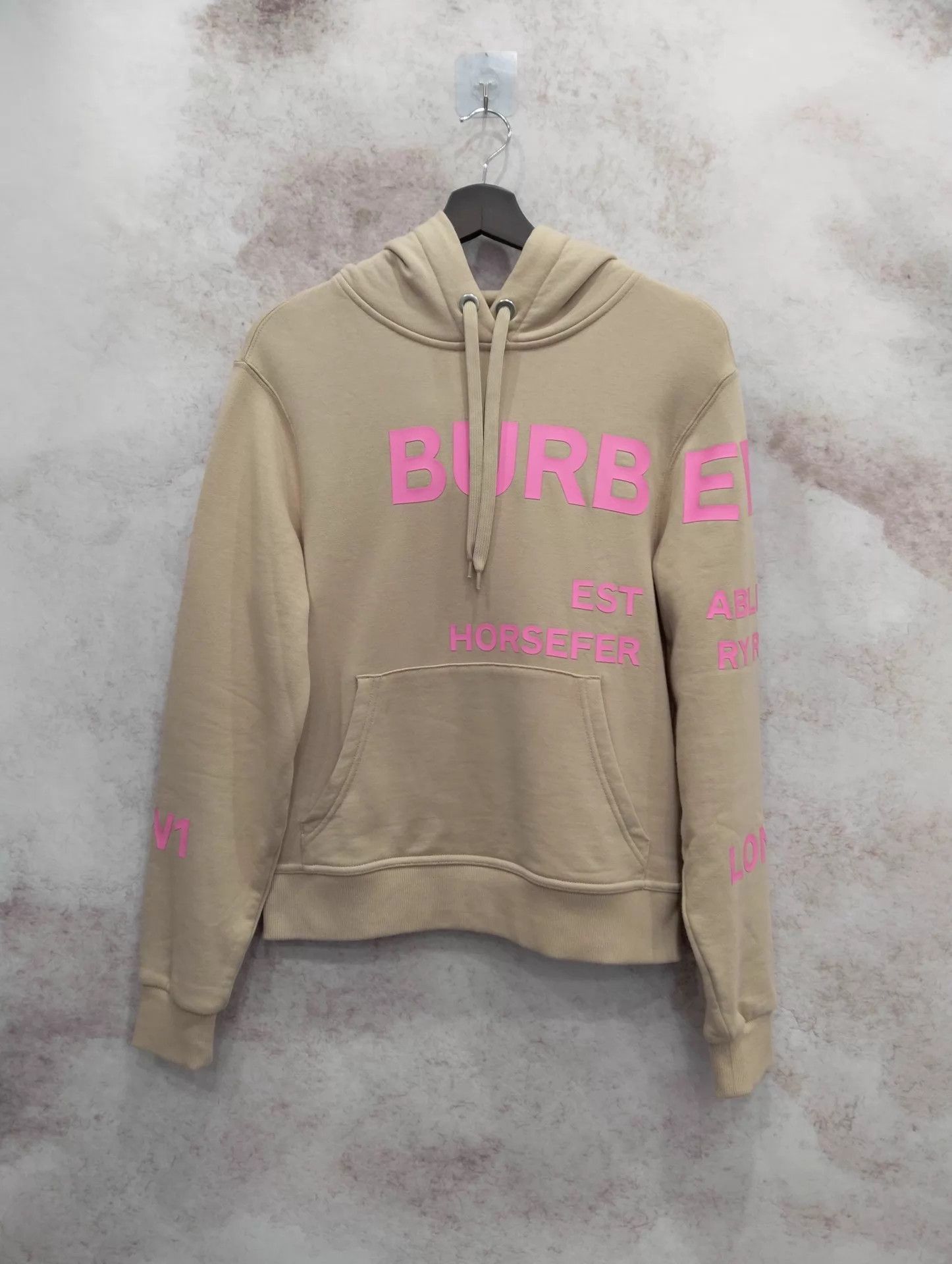 Burberry Burberry Printed Oversized Hoodie XXS 95 New Size XXS / US 00 / IT 34 - 1 Thumbnail