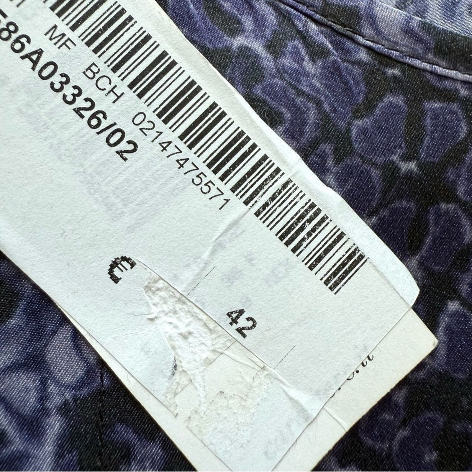 Other NWT!! CARACTERE women animal print silk dress size M 516$ Size M / US 6-8 / IT 42-44 - 9 Thumbnail