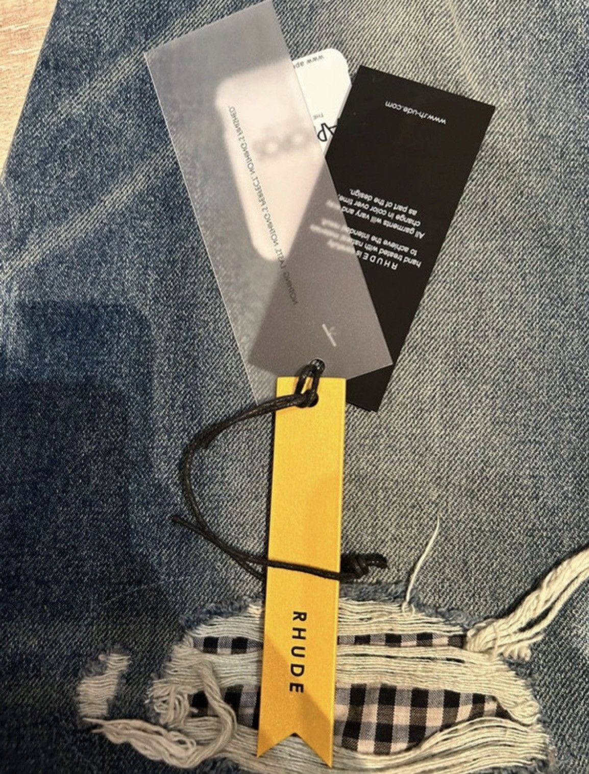 Rhude Rhude Boxer Jeans Size US 33 - 4 Thumbnail