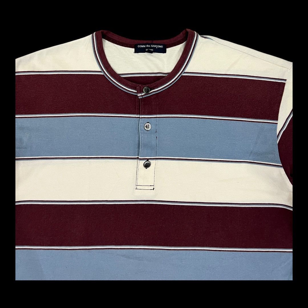 Comme des Garcons COMME DES GARCONS HOMME STRIPES JAPANESE BRAND SHIRT Size US S / EU 44-46 / 1 - 6 Thumbnail